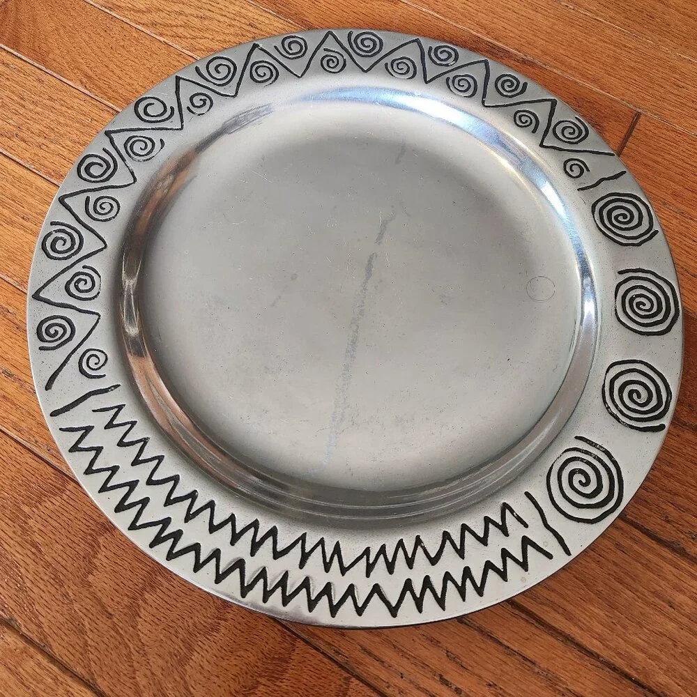 Wilton Metal Platter - Armetale Reggae Platter